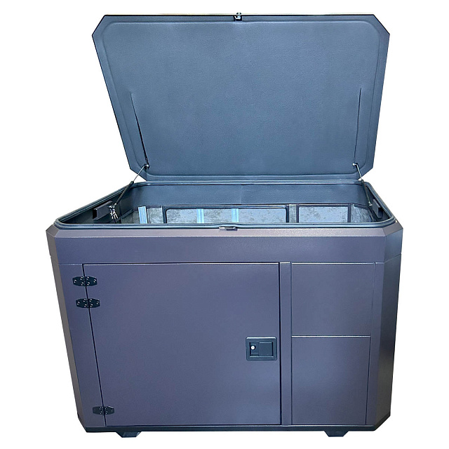 A-iPower A13000TEAX в тихом зимнем кожухе 1600 RAL 8019 + блок автозапуска A-iPower 230В/400В 100А 8 ПИН