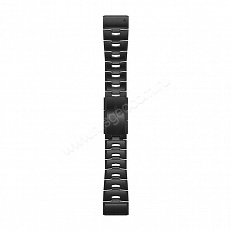 Ремешок сменный Garmin QuickFit 26 мм (титановый) темно-серый DLC