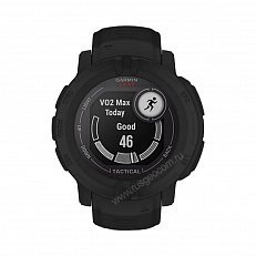 Часы Garmin Instinct 2 Solar Tactical черный для спортсменов