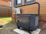 A-iPower A6500EA в супертихом зимнем кожухе 1400SS RAL 8019