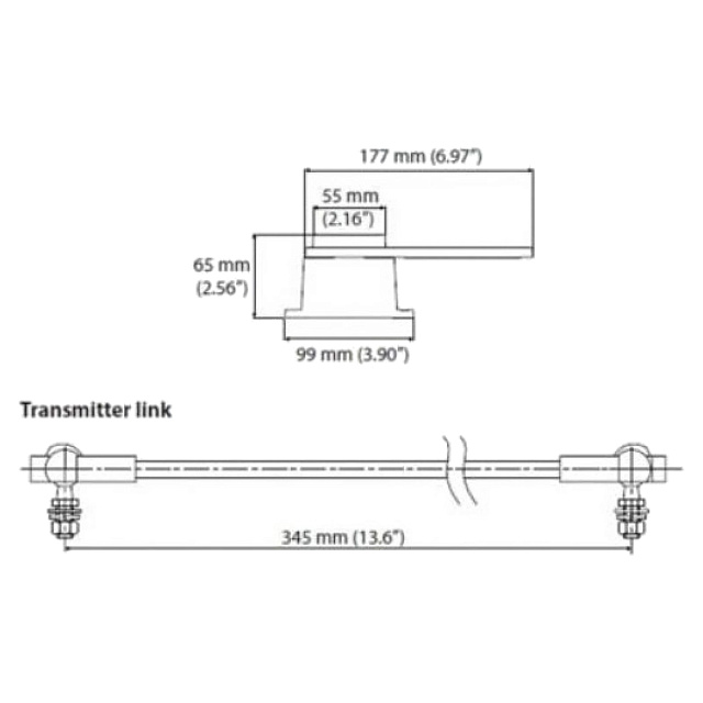 LOWRANCE RF40 Rudder Feedback - Resistance - блок обратной связи