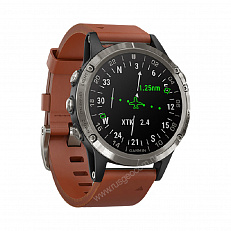 часы Garmin D2 Delta для пилотов, кожаный ремешок