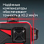 RGK PR-3R + штанга-упор - лазерный нивелир 3d с красным лучом