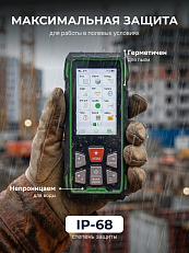 RGK DV500 - лазерный дальномер с видоискателем