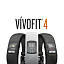 часы Garmin Vivofit 4 черный с блестками стандартного размера