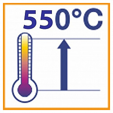 Измерение высоких температур до 550°C для testo 875i/881/882