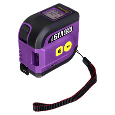 Ermenrich Reel SLR640 фиолетовый - рулетка с лазерным дальномером