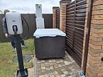 A-iPower A6500EA в супертихом зимнем кожухе 1400SS RAL 8019