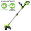 Greenworks G24LT30, 24V с АКБ 2 Ач + ЗУ 4А быстрое - аккумуляторный триммер