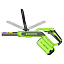 Greenworks GD40LT331, 40V с АКБ 2 Ач USB + ЗУ 5А быстрое - аккумуляторный триммер