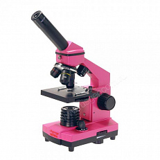 Микроскоп Микромед Эврика 40x-400x в кейсе (фуксия)