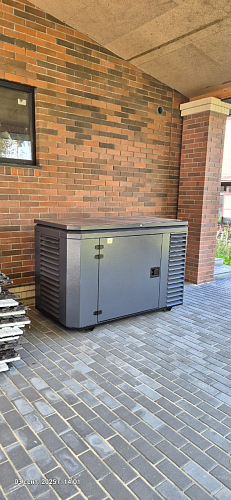 A-iPower A17000EAX - генератор в супертихом зимнем кожухе 1700SS RAL 7024 + блок автозапуска A-iPower 230В/400В 100А 8 ПИН