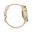 смарт Часы Garmin Vivomove Style светло-золотистый с розовым плетеным нейлоновым ремешком