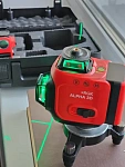 RGK ALPHA 3D - лазерный уровень 3D (360° / зелёный луч / 40м / АКБ)