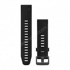 Ремешок сменный Garmin QuickFit 20 мм (силикон) черный