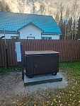 Тихий зимний кожух для генератора 1200 RAL 7035