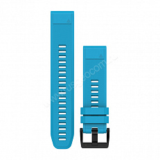 Ремешок сменный Garmin QuickFit 22 мм (силикон) синий