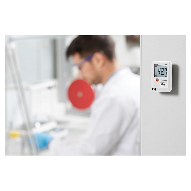 Testo 174 H USB-C белый - логгер температуры и влажности