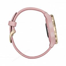 smart Часы Garmin Vivomove 3S золотистый циферблат с розовым ремешком