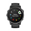 Garmin Fenix 6S Sapphire Gray DLC with Black Band