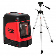 Лазерный уровень RGK ML-11 + штатив RGK F130
