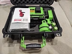 RGK PR-38G - лазерный построитель плоскостей 3D (360° / зеленый луч / 50м с приемником / АКБ)