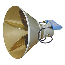АС6.201.02 рупорная коническая антенна (с биортогональной круговой поляризацией) 1 — 3 ГГц
