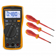 Комплект Fluke IB117L - мультиметр Fluke 117 с набором отвёрток