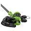 Greenworks GD40LT331, 40V с АКБ 8 Ач + ЗУ 2А - аккумуляторный триммер