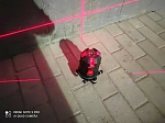 RGK UL-44W Black + штанга-упор, приемник, рейка - комплект лазерного нивелира