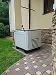 Тихий летний кожух для генератора 1200 RAL 8019