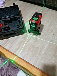 RGK ALPHA 4D - лазерный уровень 4D (360° / зелёный луч / 40м / АКБ)