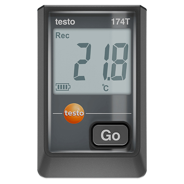 Testo 174 T USB-C чёрный - логгер температуры