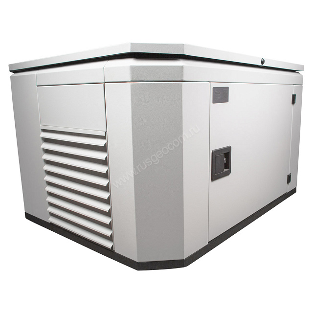 SUNREKA G7500EAX в супертихом зимнем кожухе 1400SS RAL 7035 - бензиновый генератор