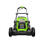 Greenworks GD40LM411 бесщеточная, 40V с АКБ 8 Ач, без ЗУ  - аккумуляторная газонокосилка