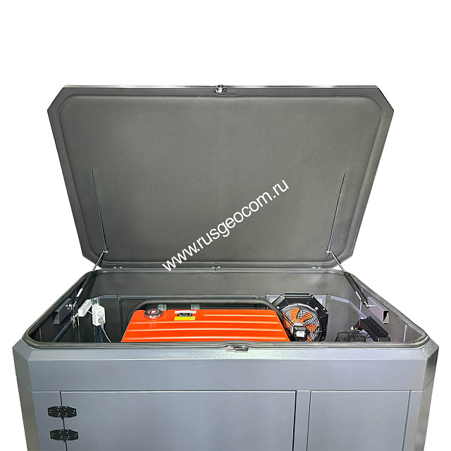 A-iPower A11000TEAX в тихом зимнем кожухе 1600 RAL 7024 + блок автозапуска A-iPower 230В/400В 100А 8 ПИН