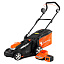 YARD FOX EL 3435 B SET 40V - аккумуляторная газонокосилка