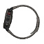 спортивные Смарт-часы Garmin Fenix 6 Pro Solar титановый DLC карбон с DLC титановым ремешком.