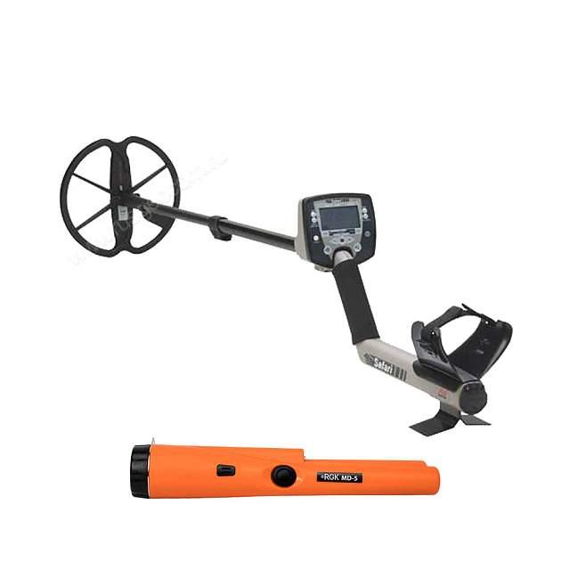 Комплект: металлоискатель Minelab SAFARI + пинпоинтер RGK MD-5