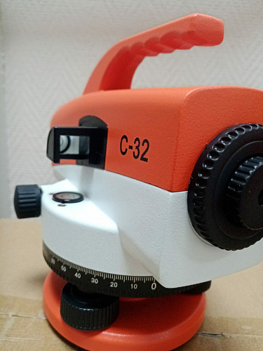 Комплект 3в1: нивелир RGK C-32 + штатив, рейка 5м