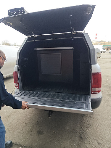 Тихий зимний кожух для генератора 1200 RAL 8019