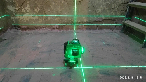 AMO LN 4D-360-5 - лазерный уровень с зеленым лучом