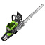 Greenworks OCS800 82V (50см) 5,0 кВт без АКБ и ЗУ