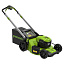 Greenworks GD40LM48SP бесщеточная, 40V с АКБ 2 А.ч. USB + ЗУ 2А - аккумуляторная газонокосилка