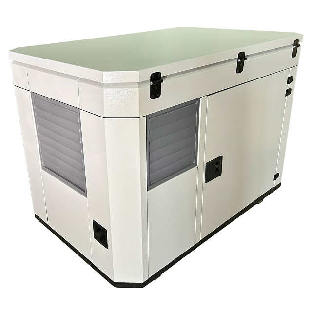 FUBAG BS 19000 A ES в тихом зимнем кожухе 1600 RAL 7035 - бензиновый генератор