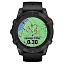 Fenix 7  серый с черным ремешком