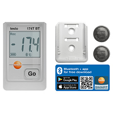 Testo 174 T BT Bluetooth белый - логгер температуры