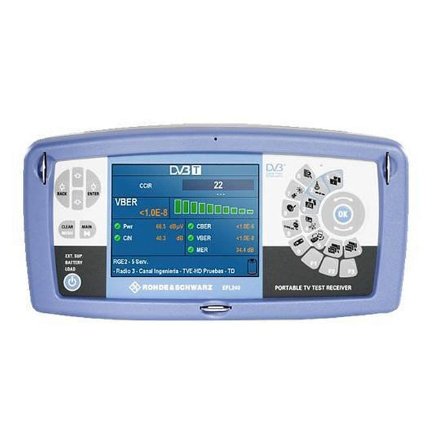 Портативный телевизионный тестовый приемник Rohde   Schwarz EFL240/340