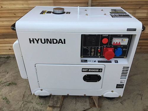 Hyundai DHY 8500SE-3 - дизельный генератор