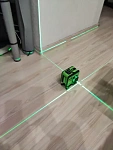 RGK PR-38G - лазерный построитель плоскостей 3D (360° / зеленый луч / 50м с приемником / АКБ)